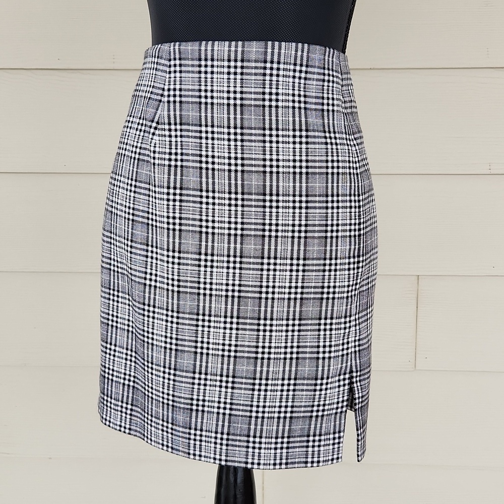 ZARA Plaid Mini Skirt (S)